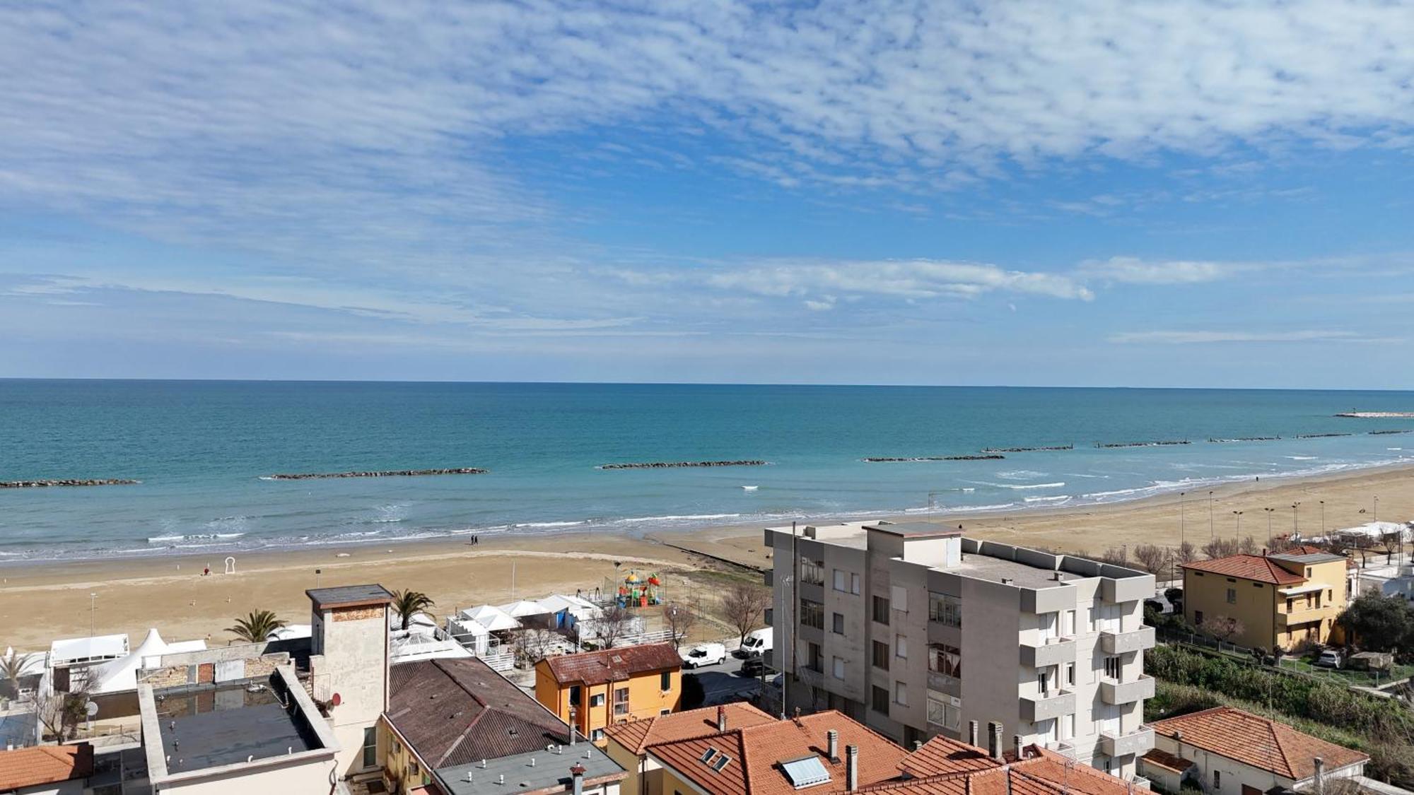 Se041 - Senigallia, Quadrilocale Accessoriato A 150Mt Dal Mare Zewnętrze zdjęcie